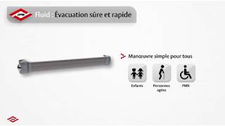 La barre anti-panique Fluid de JPM, certifiée EN 1125 et unique sur le marché