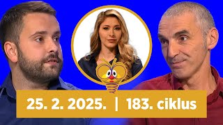 Slagalica 25.2.2025. | 183. ciklus