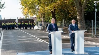 Megnyitották a Röszke-Horgos közúti átkelőt