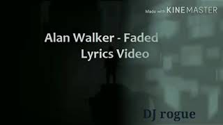 Alan walker (lyrics)- FADED[lyric video]