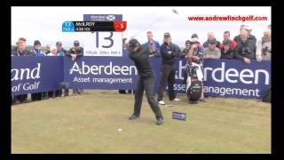 Rory McIlroy 436 yard drive at Scottish Open on P