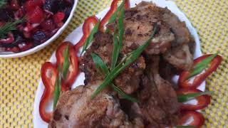Кролик, жареный на сковородке!! Самый вкусный рецепт!!