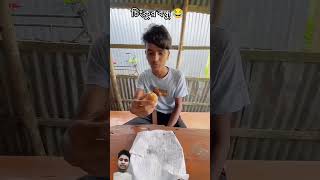 #চিংকু #খাবার সময় যা করে #comedy #100k #YouTube #short video #for you