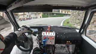 Camera Car Slalom Susa Moncenisio 2022 Renault 5 Gt turbo S7