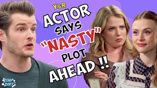 Young and the Restless: Kyle, Claire & Summer Story Gets "Nasty" Confirms a Y&R Actor #yr