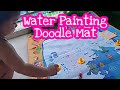 Water Painting Doodle Mat | Water Drawing Mat with Magic Pen | Non-Toxic Drawing Mat for Kids