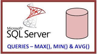 SQL Server - Query Table Record Data via TSQL - MIN(), MAX() and AVG() aggregate functions.