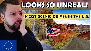 European Reacts: 10 Most Scenic Drives in the U.S.