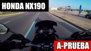 Honda NX190 | A-Test - TEST RIDE