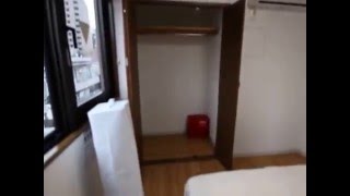 103秒のお部屋見学！　新婚さん＆カップルさん必見！家具付き・室内リノベーションマンションです！もちろん、バストイレ別　室内洗濯機置場　エアコン付きです！ 【文京区賃貸マンション・メゾンドゥ本郷】