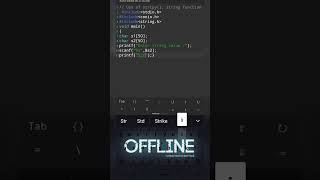 Copy the string elements and print it using strcpy() function.... in C program