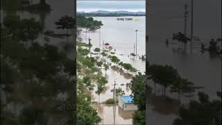 #Amaravathi #floods #rains #capitalcityofap #budhastatue #temple