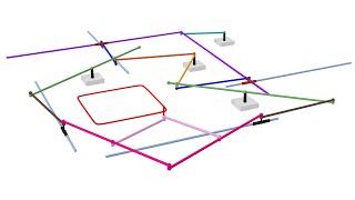GeoGebra | Linkage for Drawing an Approximate Square
