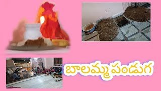 బాలమ్మ పండుగ || ballamma panduga || first vlog || nani_vysh || subscribe