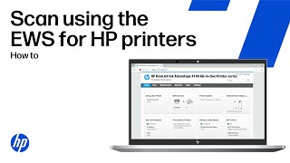 Scan from an HP printer using the Embedded Web Server (EWS) | HP printers | HP Support