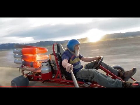 Crazy Rocketman Building And Running New Bigger Pulsejet Engine Youtube