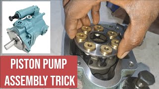 piston pump assembly trick # Nachi #hydraulic #mechanical