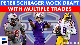 Peter Schrager 2024 NFL Mock Draft WITH TRADES: Breaking Down Round 1 Projections