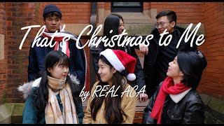 That's Christmas To Me - Cornell REAL A Cappella