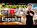 CAMARERO EN ESPAÑA (Mi día a día) Robertalba Vlogs