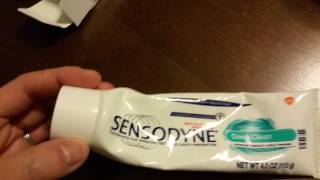 Sensodyne Deep Clean sensitive toothpaste review