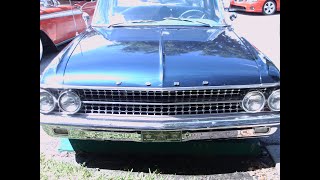 1961 Ford Galaxie Four Door Sedan Blu Tavares0412145424