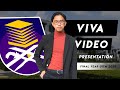 Video Contoh FYP : Final Year Project Thesis/Viva Video Presentation UiTM 2020