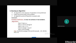Lecture-4 Software Development V (Topic: Problem Solving Methodology/ Program Development Cycle)