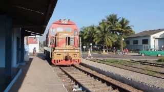 Chinese Locomotive DF7G-C 52562 at Luyano Station enroute from Havana Central to Cienaga Works