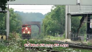 CN 332 Woodstock Ontario 8-2-2012