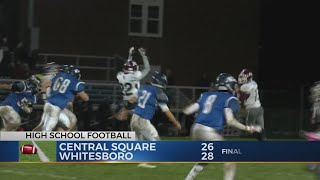 Whitesboro Football Ends Regular Season on High Note