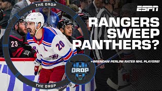 Will Rangers sweep Panthers? 🤔 + Rating NHL players with Brendan Perlini 🏒🥅 | The Drop
