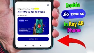 Activate Jio 5G in Any 4G Phone & Get UNLIMITED Jio 5G Speed - FREE NEW TRICK