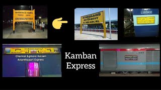 Chengalpattu to Karaikal | Kamban Express | Full Journey | Ananthapuri and Pothigai Express.