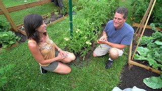 Just Talking Tomato Tips, Tricks \u0026 Care with Gary \u0026 CaliKim: Great Having A Garden Co-Host!