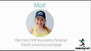 PhysioTrainer Sinnasport yritysesittely - Henkilökohtainen valmennus