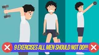 9 Exercises All Men Should Not Do (Reduce Risk of Injury and Speed Up Your Results)