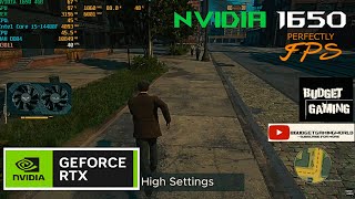 MAFIA Definitive Edition | Intel Core i5-14400F + NVIDIA 1650 | FPS Test