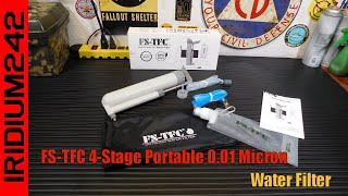 FS TFC 4 Stage Portable 0 01 Micron Water Filter