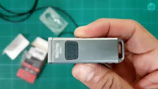 MecArmy SGN1 Unboxing and light test | Stonewashed | Mini USB Rechargeable Keychain EDC Flashlight