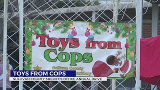 Sullivan County Sheriff’s Office hosts ‘Toys from Cops’ event