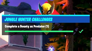 Complete a Bounty as Predator (1) - Fortnite Jungle Hunter Challenges