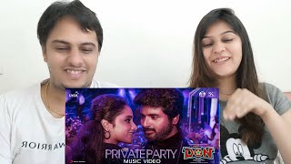 Don - Private Party Music Video | Sivakarthikeyan, Priyanka Mohan | Anirudh | Jonita Gandhi | Cibi