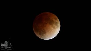 Blood moon returns in lunar eclipse time-lapse from California