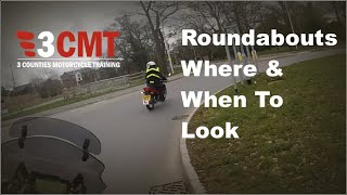 Motorcycle Skills | Where should I look at the roundabout?