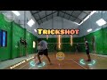 DECEPTION TRICK SHOT !!! Badminton Genji Malang