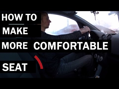 how to make car seats more comfortable how to make car seats more comfortable