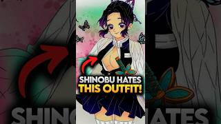 Shinobu Hated her First Outfit! Demon Slayer Explained #demonslayer #shorts