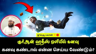 குர்ஆன் ஹதீஸ் ஒளியில் கனவு | கனவு கண்டால் என்ன செய்ய வேண்டும்?