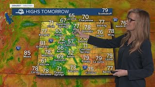 Temps heating up in Denver for the holiday weekend